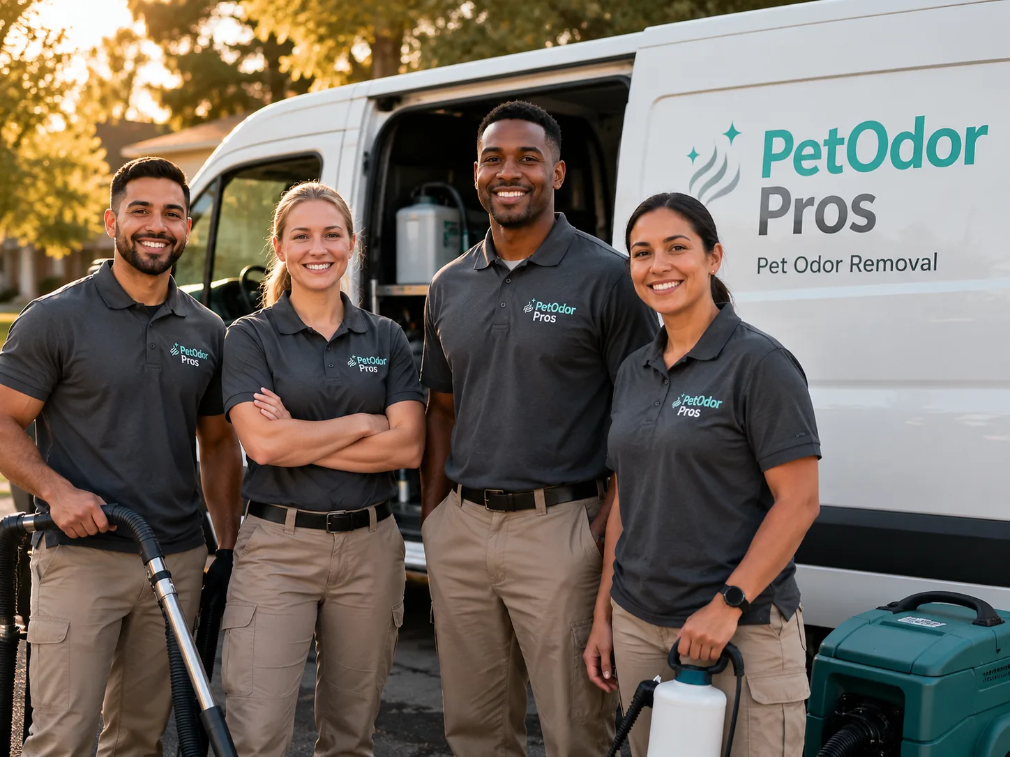 Pet Odor Removal team serving Powell, OH